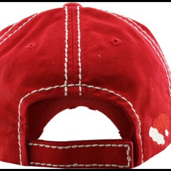 SANTA WHY YOU BE JUDGIN'? VINTAGE BALLCAP - Picture 8 of 11